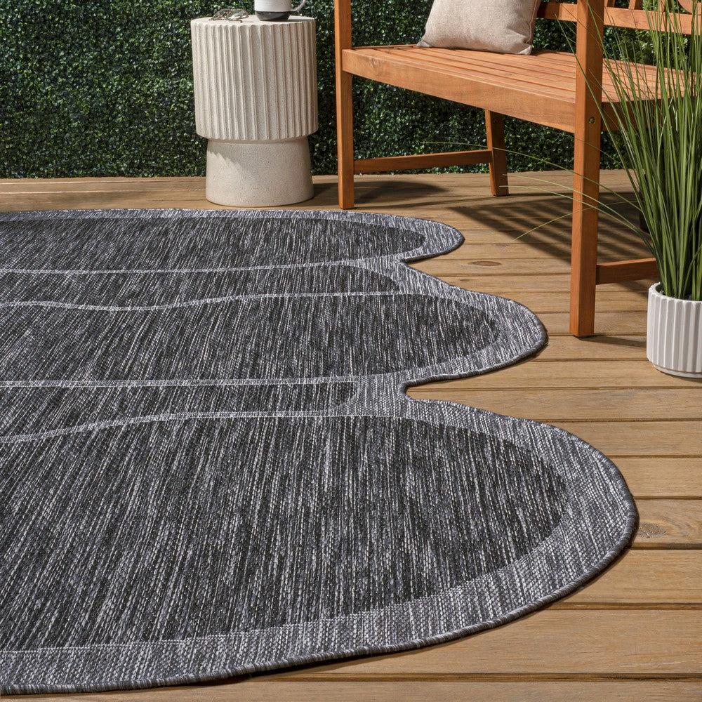 Dity Modern Rustic Abstract Indoor/Outdoor Area Rug
