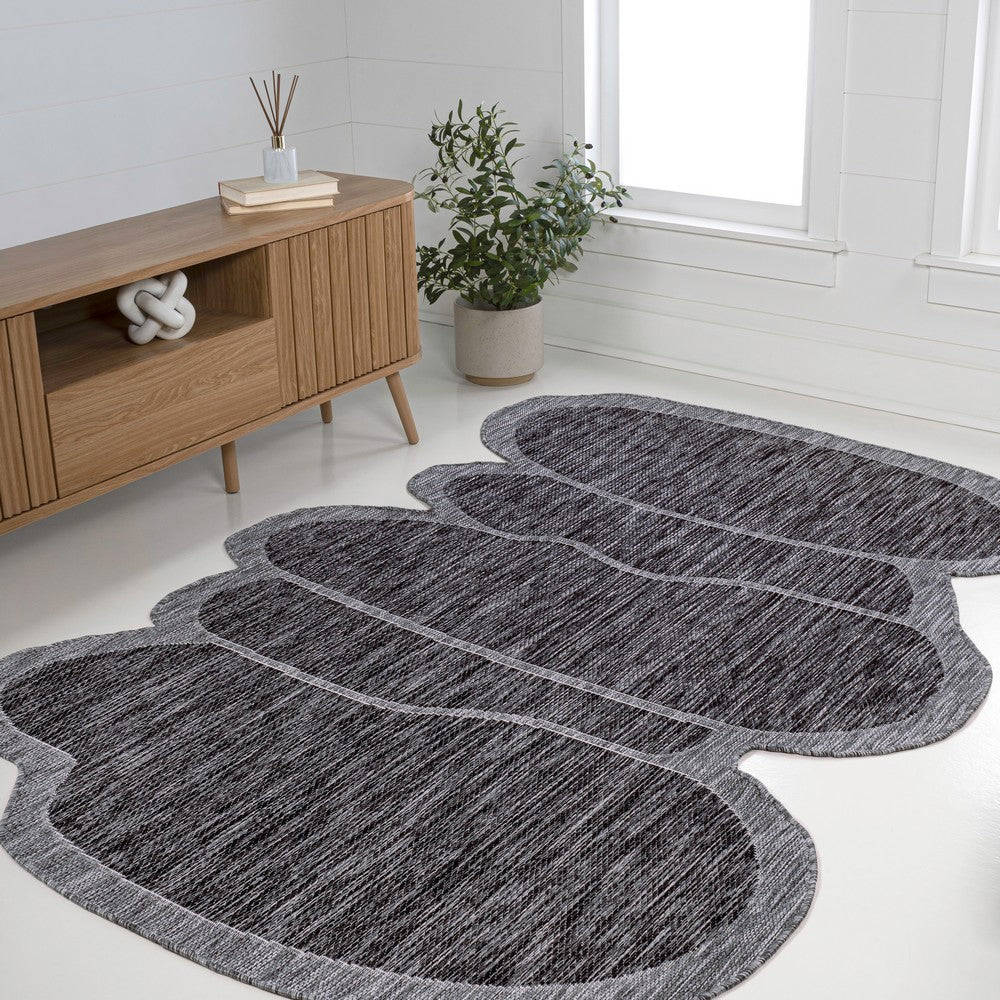 Dity Modern Rustic Abstract Indoor/Outdoor Area Rug
