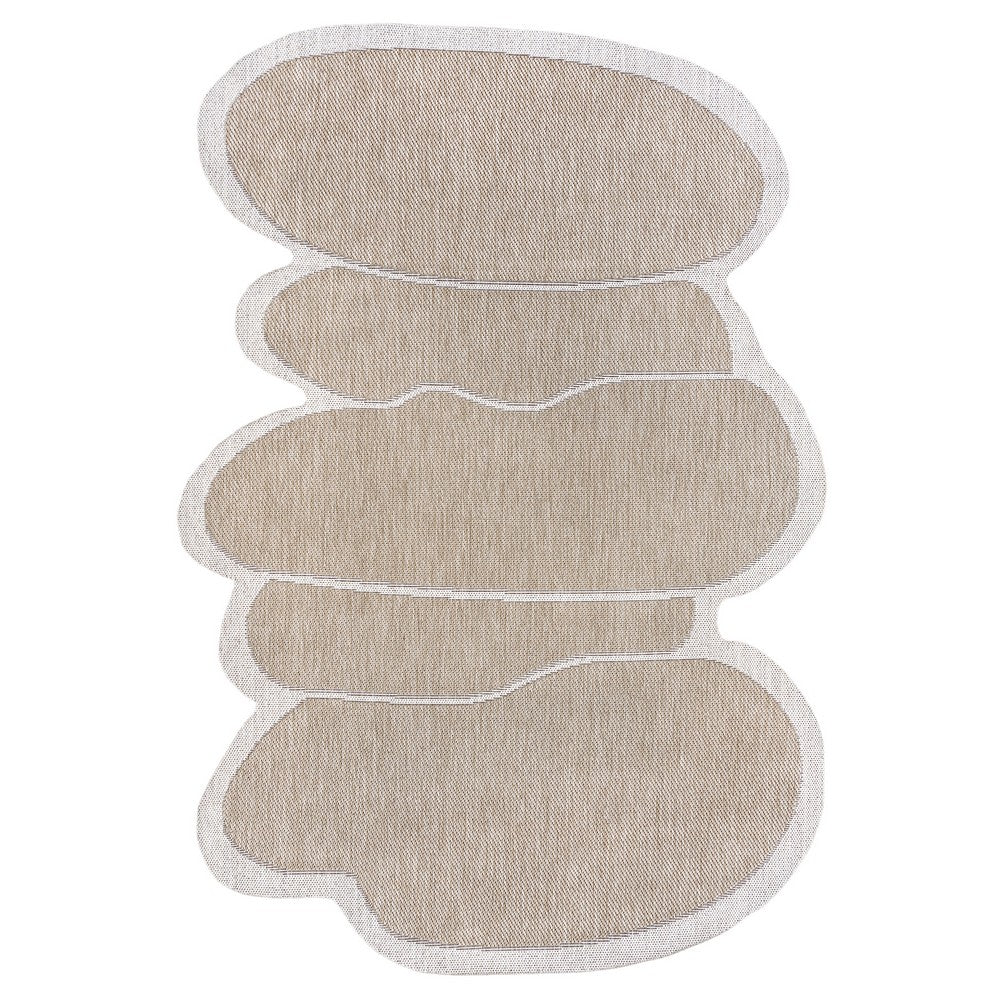 Dity Modern Rustic Abstract Indoor/Outdoor Area Rug
