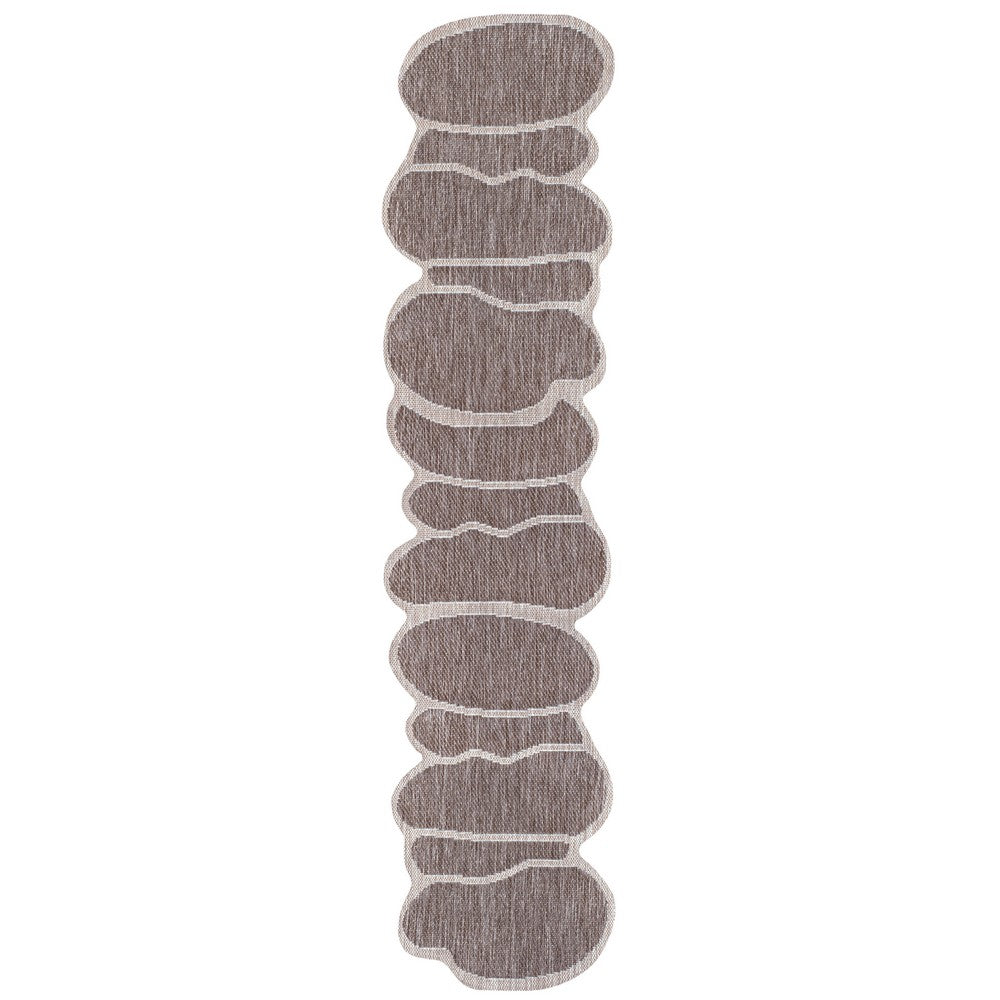 Dity Modern Rustic Abstract Indoor/Outdoor Area Rug