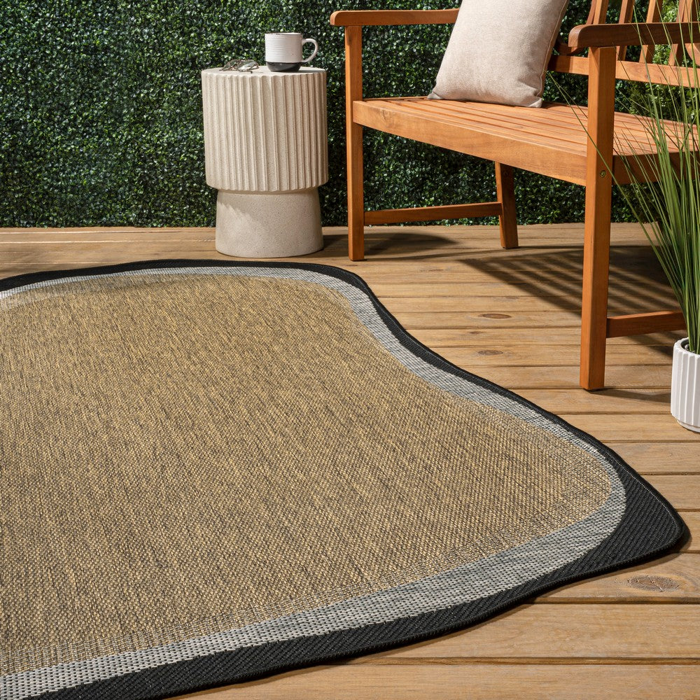 Aurora Modern Rustic Abstract Indoor/Outdoor Area Rug