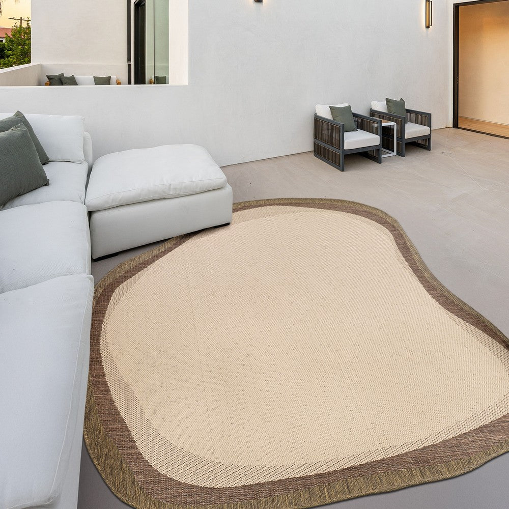 Aurora Modern Rustic Abstract Indoor/Outdoor Area Rug