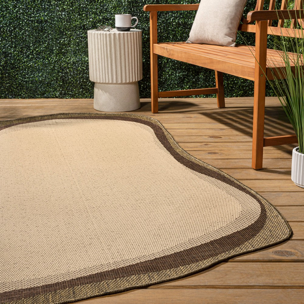 Aurora Modern Rustic Abstract Indoor/Outdoor Area Rug