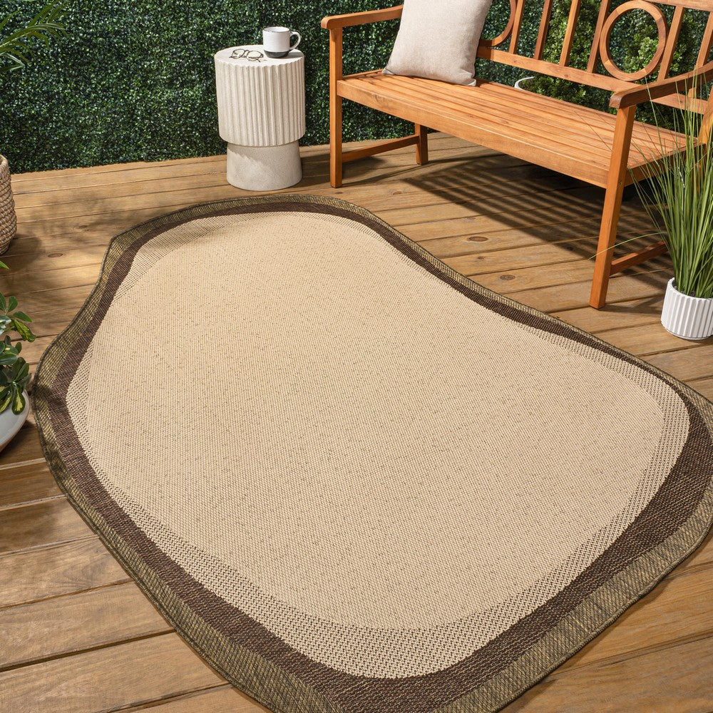 Aurora Modern Rustic Abstract Indoor/Outdoor Area Rug