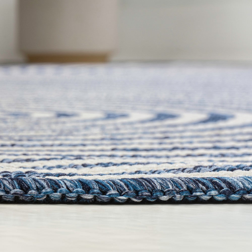 Fern Modern Geometric Arch Stripe Indoor/Outdoor Area Rug
