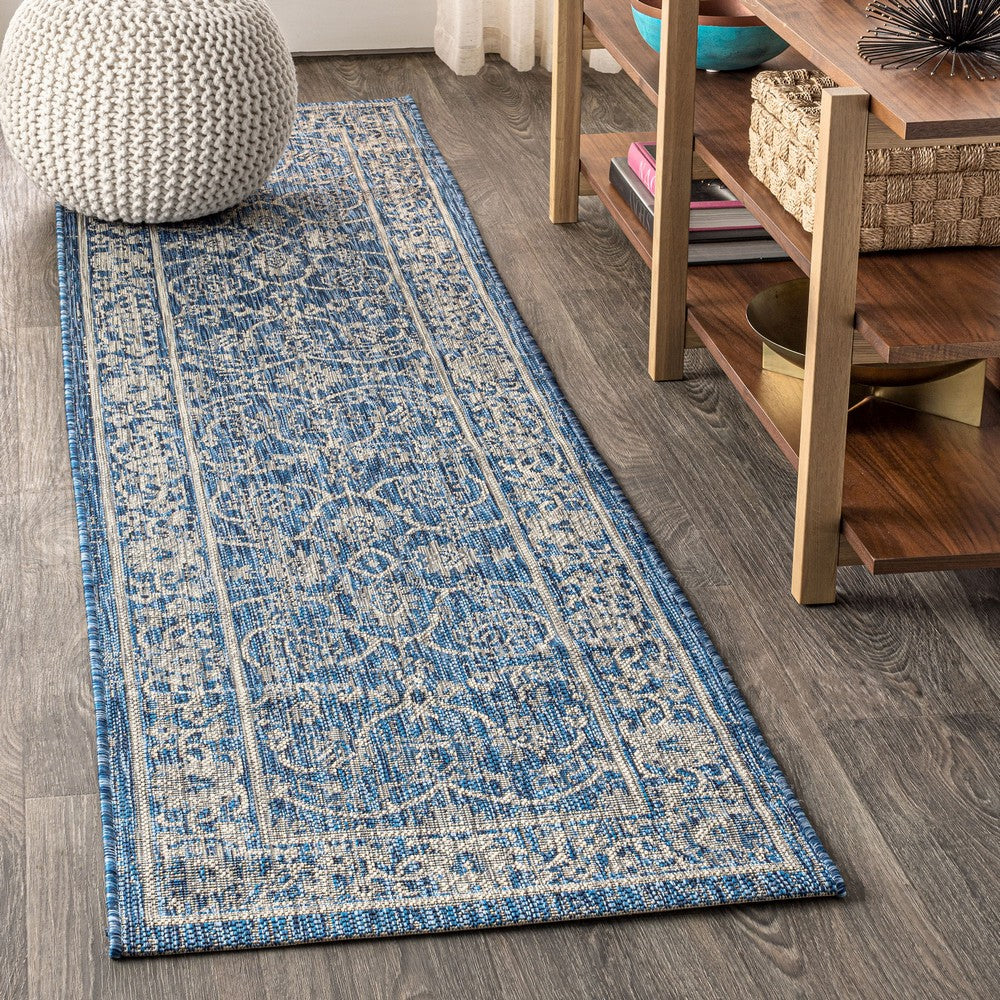 Huon Palazzo Vine and Border Indoor/Outdoor Area Rug