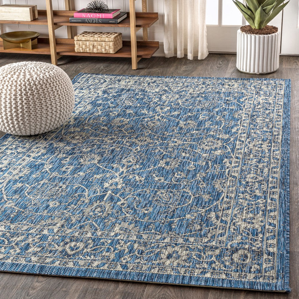 Huon Palazzo Vine and Border Indoor/Outdoor Area Rug