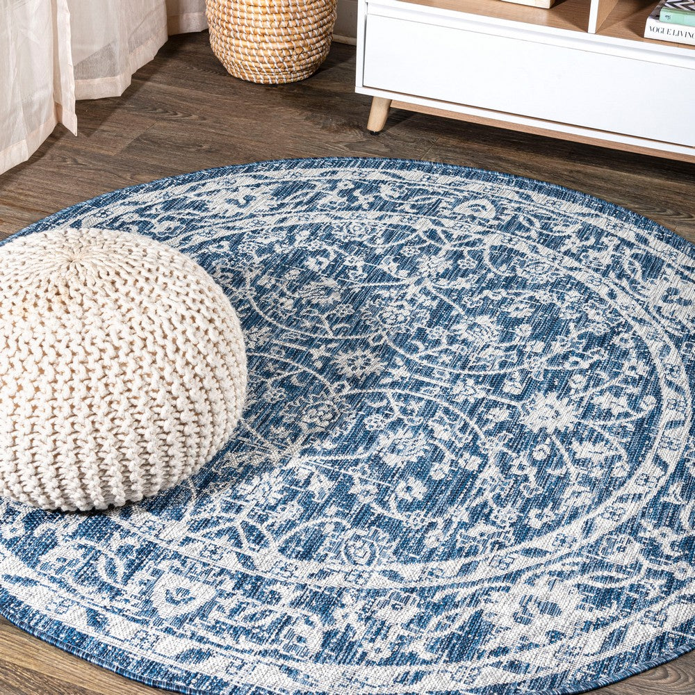 Huon Palazzo Vine and Border Indoor/Outdoor Area Rug