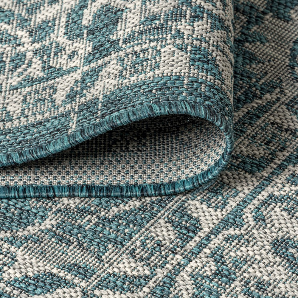 Huon Palazzo Vine and Border Indoor/Outdoor Area Rug