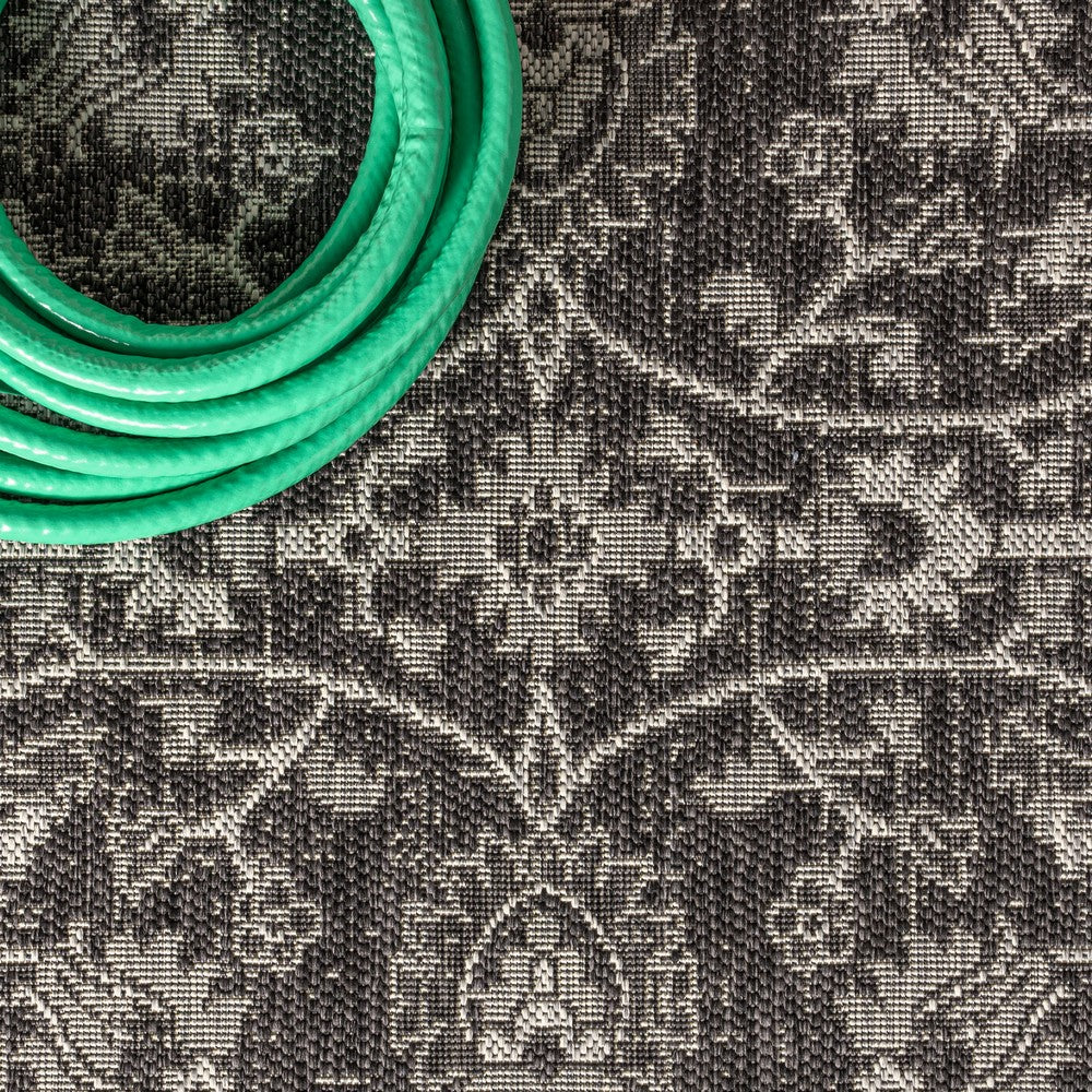 Huon Palazzo Vine and Border Indoor/Outdoor Area Rug