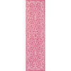 Fuchsia/Light Gray