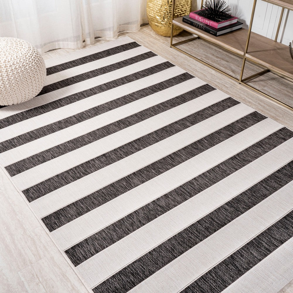 Rowena wide Stripe Indoor/outdoor Area Rug