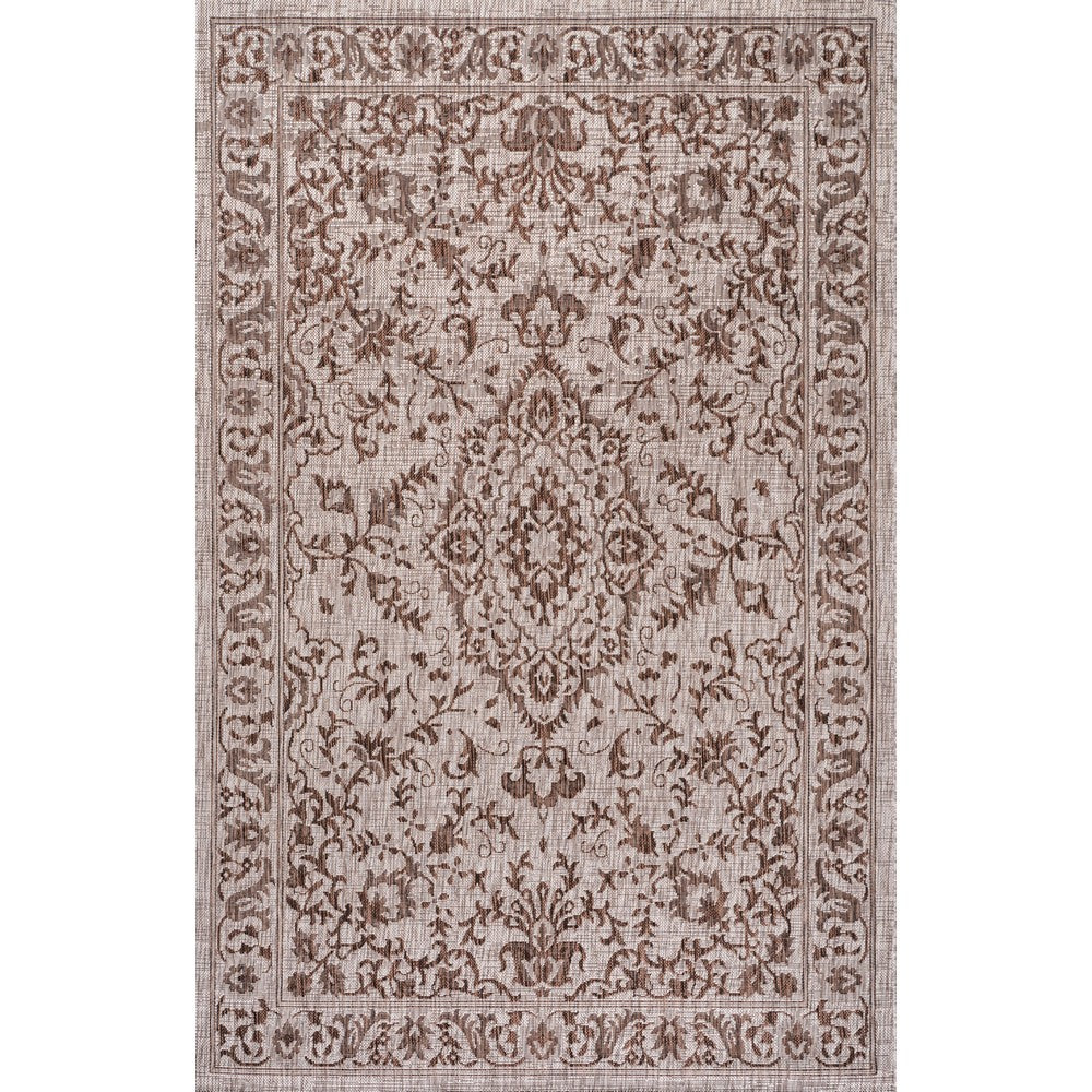 Mcdaniel ornate Medallion Indoor/outdoor Area Rug