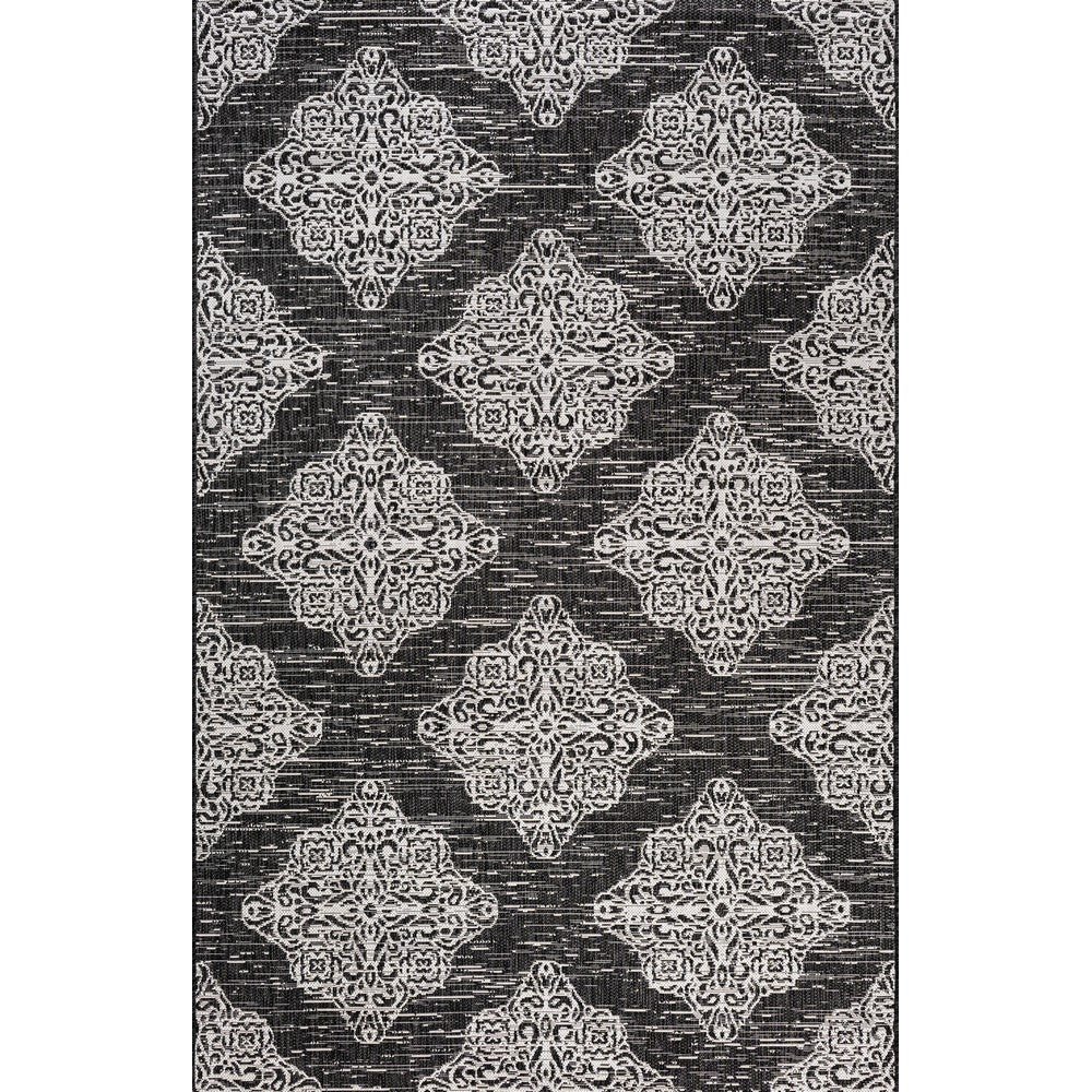 Yamuna Tuscany Ornate Medallions Indoor/Outdoor Area Rug