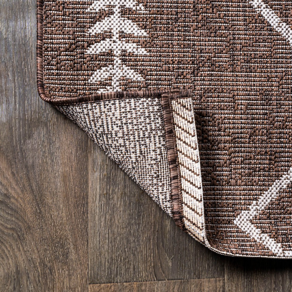 Gandra Derya Tribal Diamond Trellis Indoor/Outdoor Area Rug