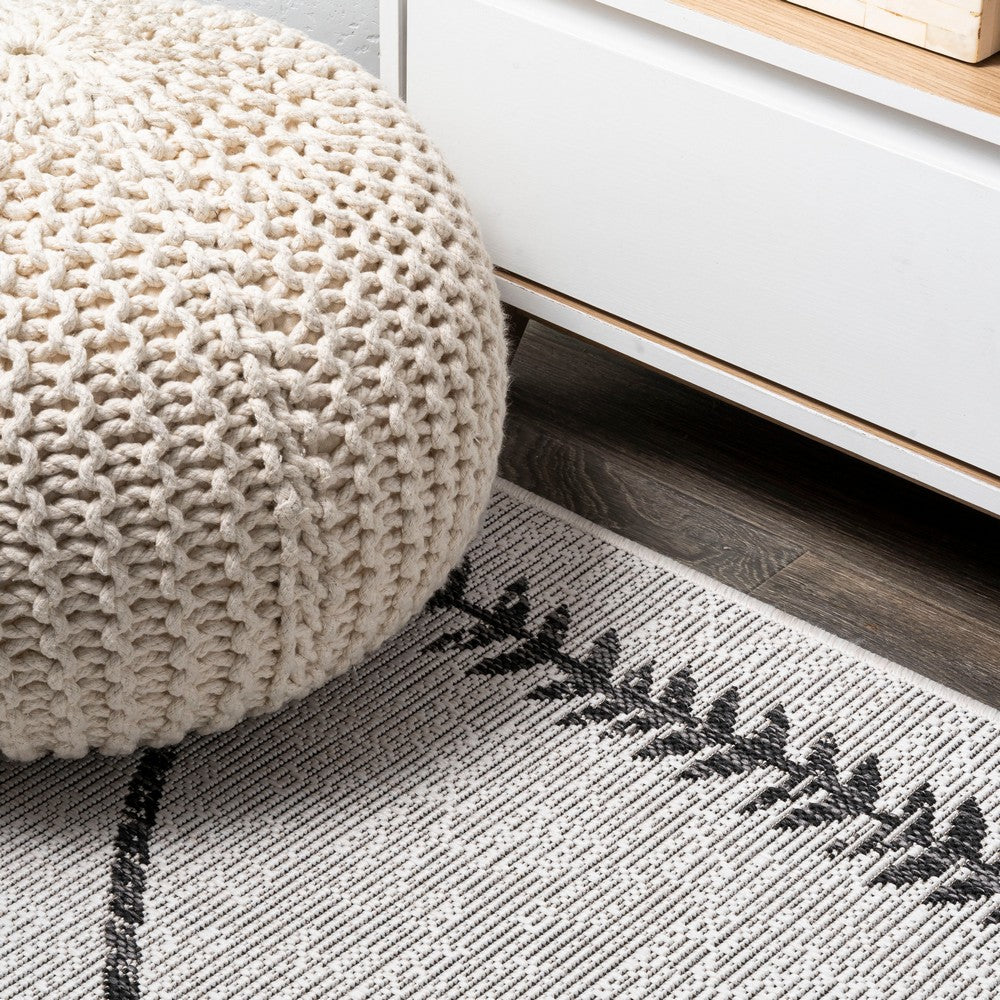 Gandra Derya Tribal Diamond Trellis Indoor/Outdoor Area Rug