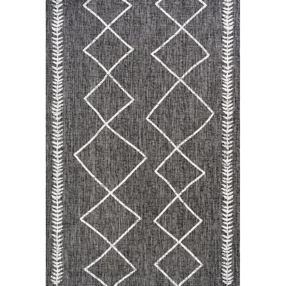 Gandra Derya Tribal Diamond Trellis Indoor/Outdoor Area Rug