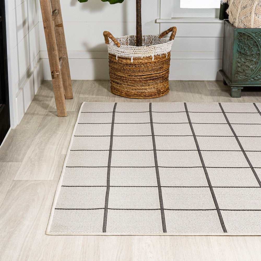 Mae Modern Squares Indoor/outdoor Area Rug