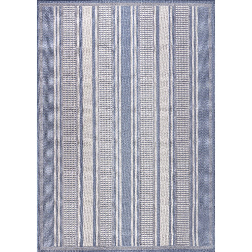 Gibson Modern Double Stripe Indoor/outdoor Area Rug