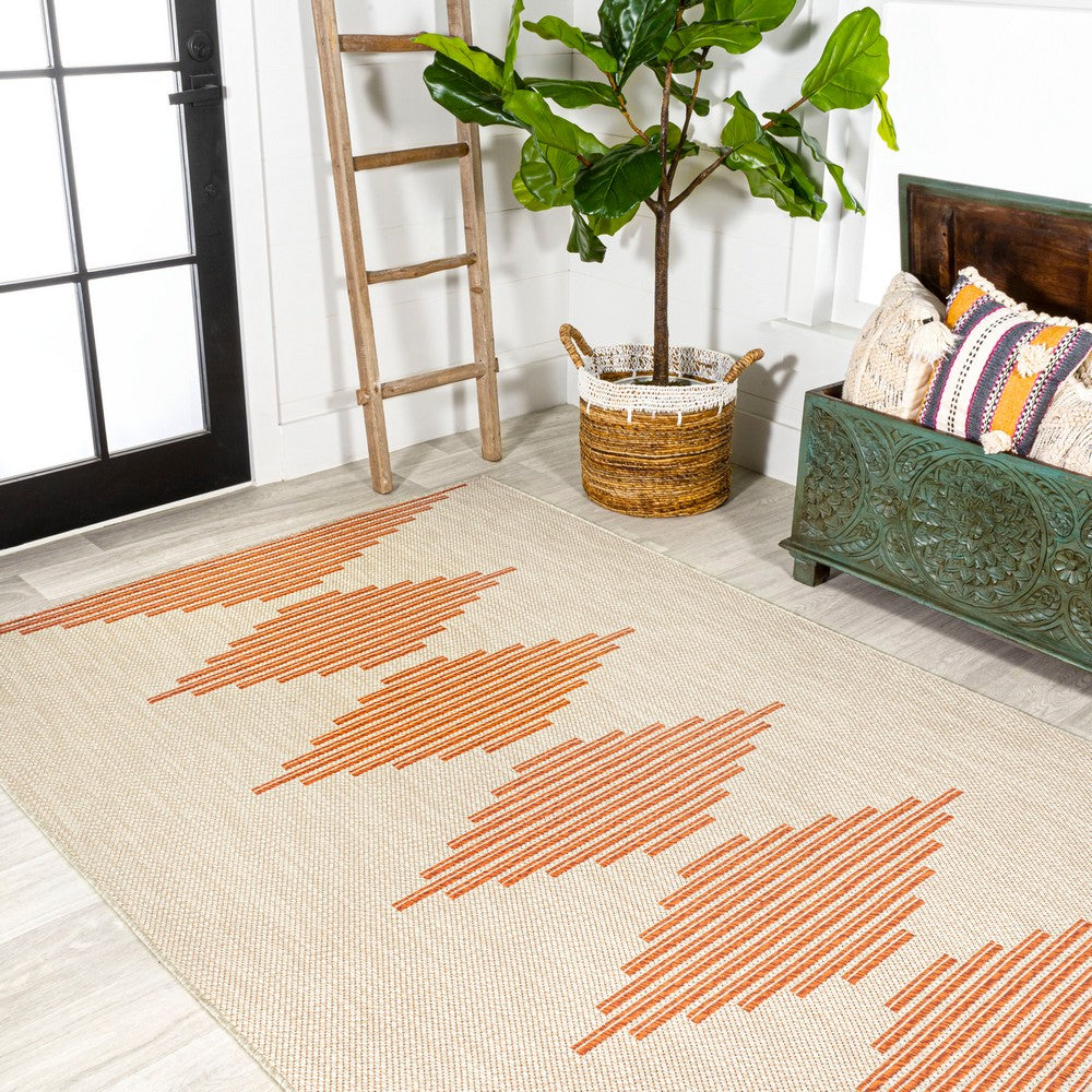 Walter Diamond Stripe Indoor/outdoor Area Rug