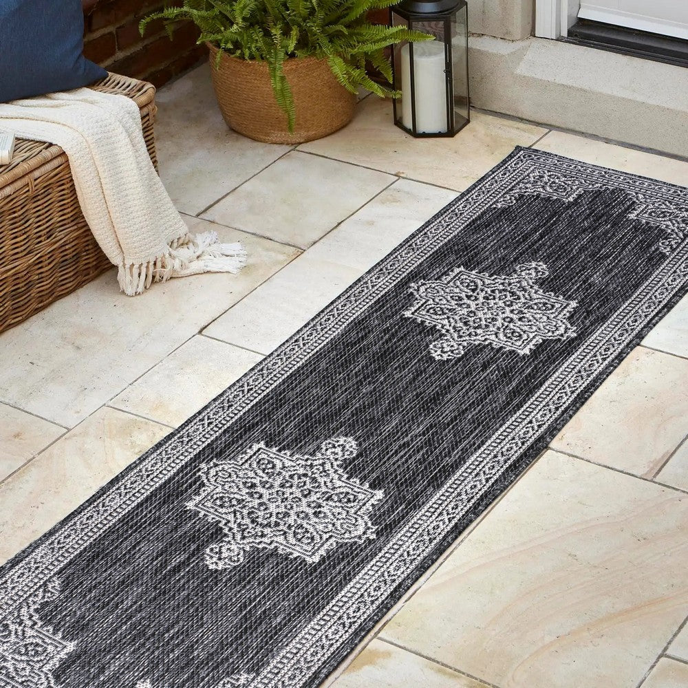 Bloom Vintage Casual Medallion Indoor/Outdoor Area Rug