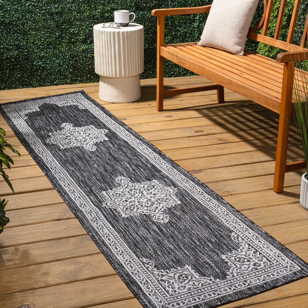 Bloom Vintage Casual Medallion Indoor/Outdoor Area Rug