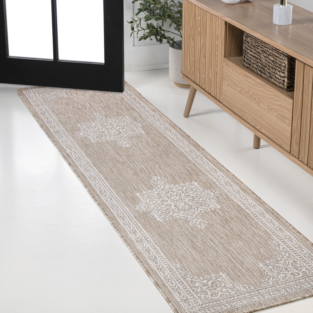 Bloom Vintage Casual Medallion Indoor/Outdoor Area Rug