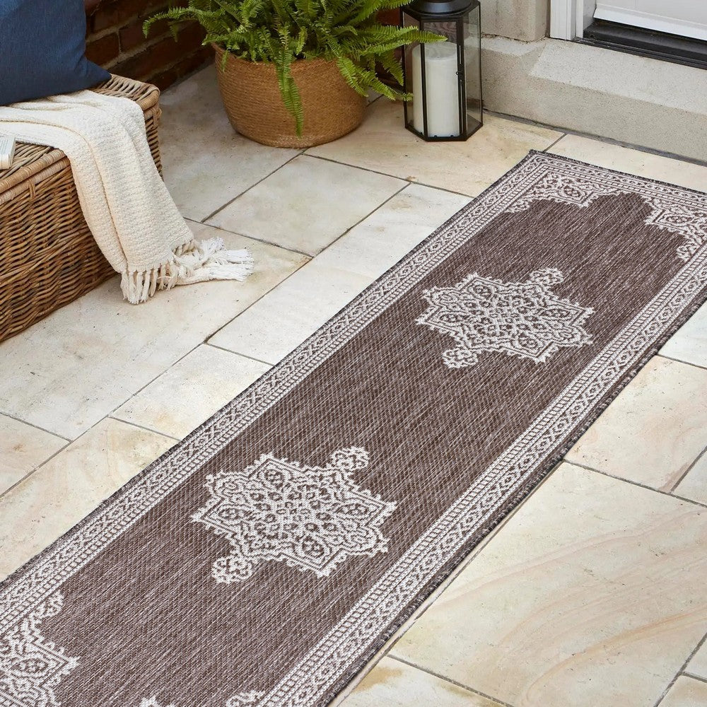 Bloom Vintage Casual Medallion Indoor/Outdoor Area Rug
