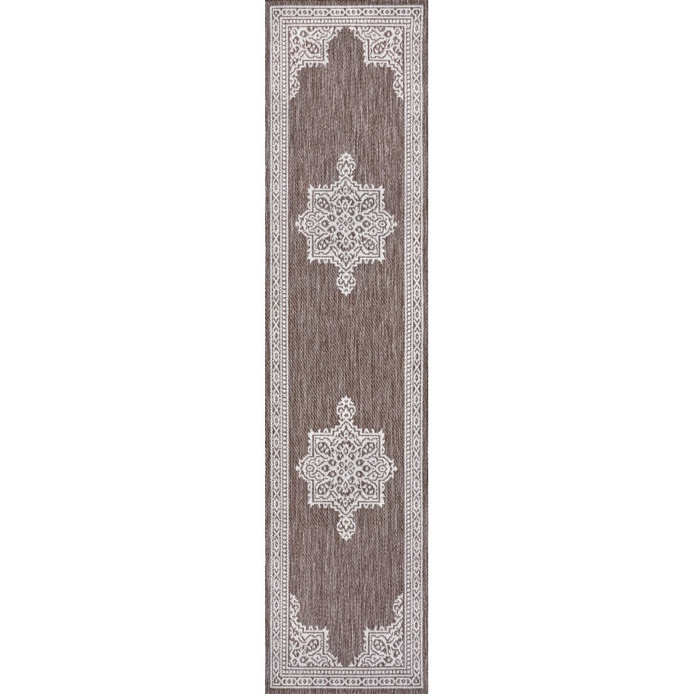Bloom Vintage Casual Medallion Indoor/Outdoor Area Rug