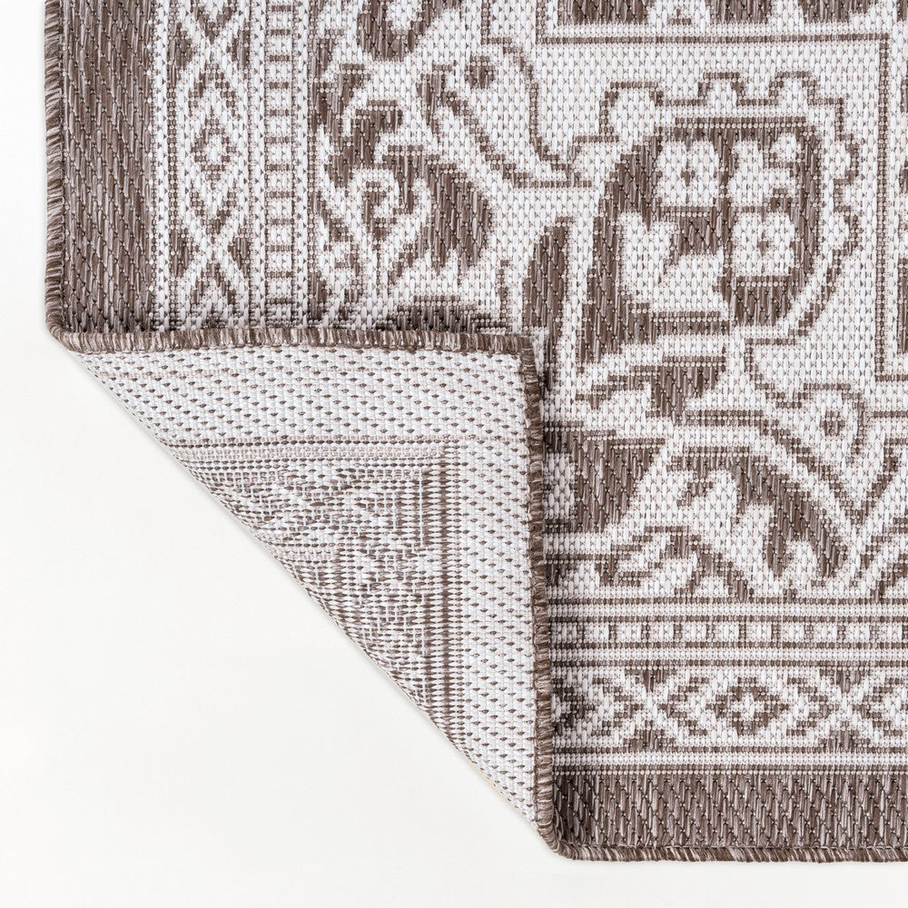 Bloom Vintage Casual Medallion Indoor/Outdoor Area Rug