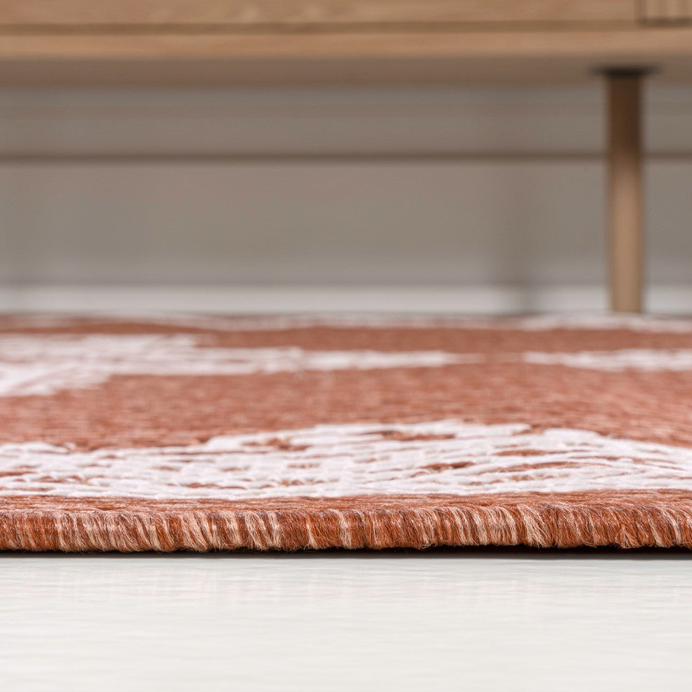 Bloom Vintage Casual Medallion Indoor/Outdoor Area Rug