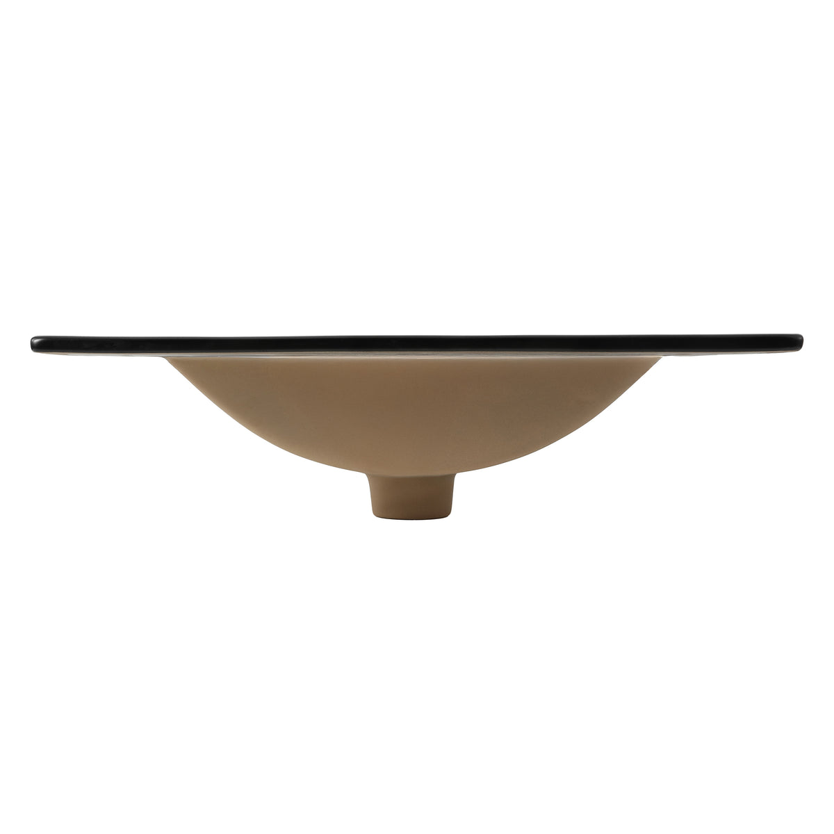 Ceramic Rectangular Ceramic Single Sink Basin Vanity Top