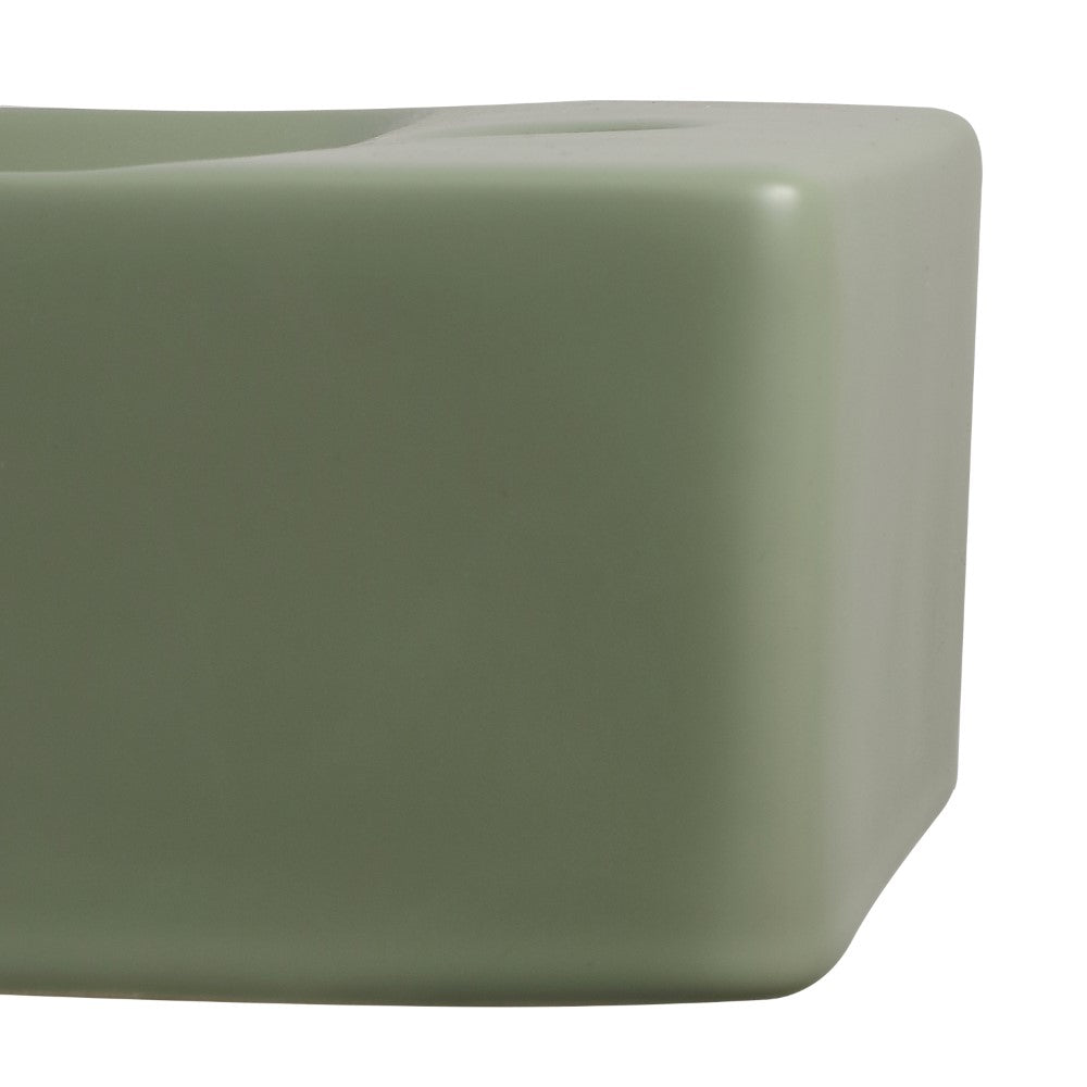 Aurora 15 in. W x 8 in. D Modern Wall Mounted Rectangular Ceramic Mini Sink