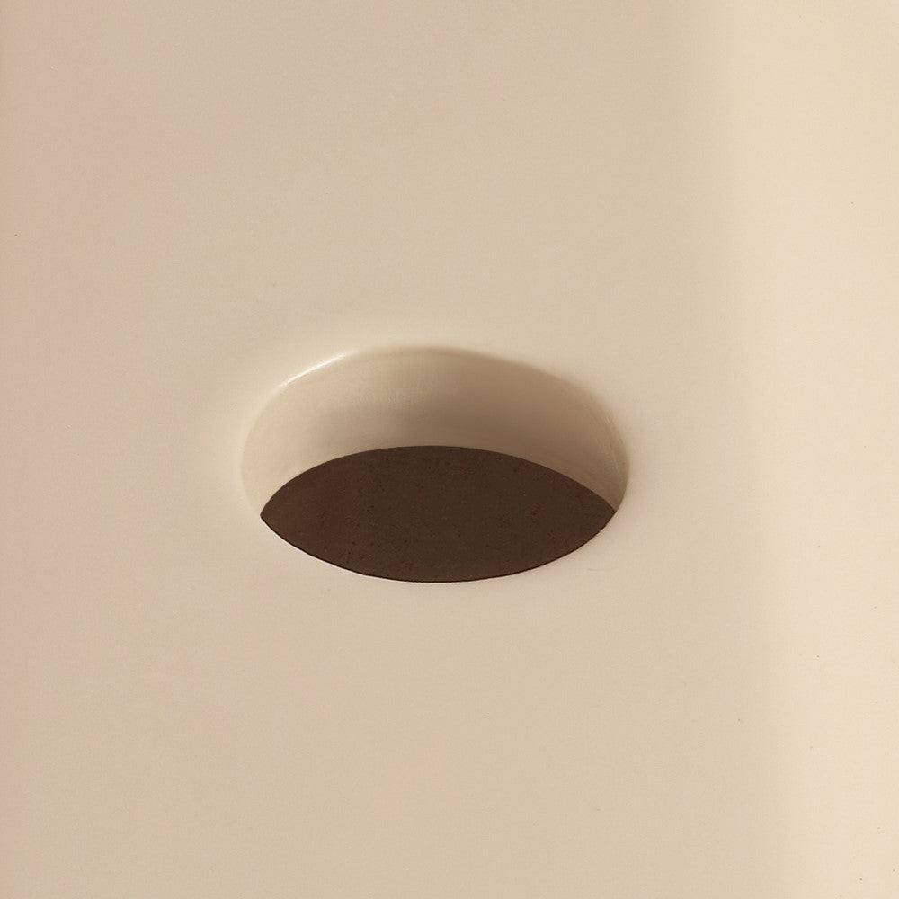 Aurora 15 in. W x 8 in. D Modern Wall Mounted Rectangular Ceramic Mini Sink