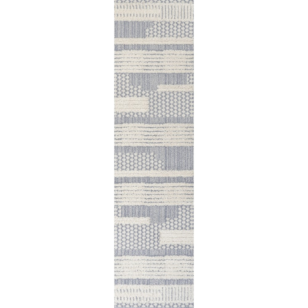 Keely Geometric High-low Area Rug