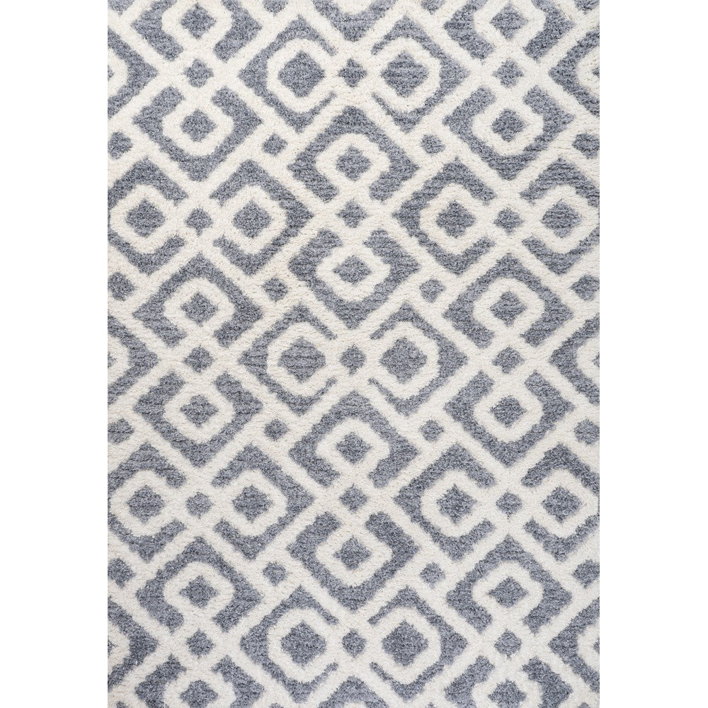 Ludwig Retro Trellis High-low Area Rug
