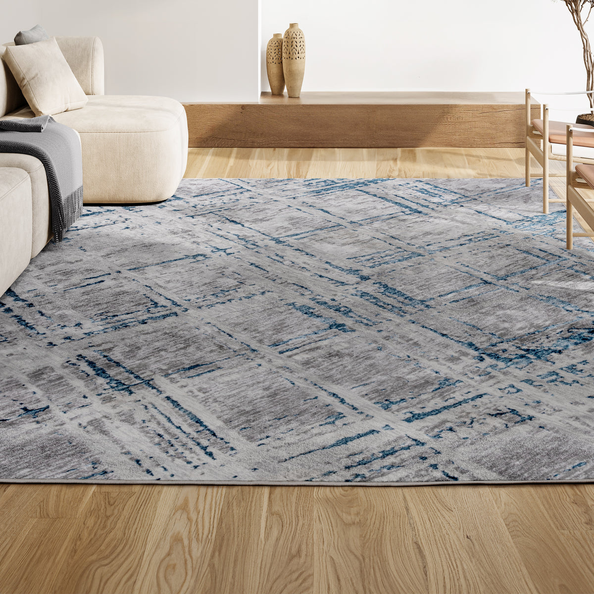 Minimal Modern Abstract Area Rug