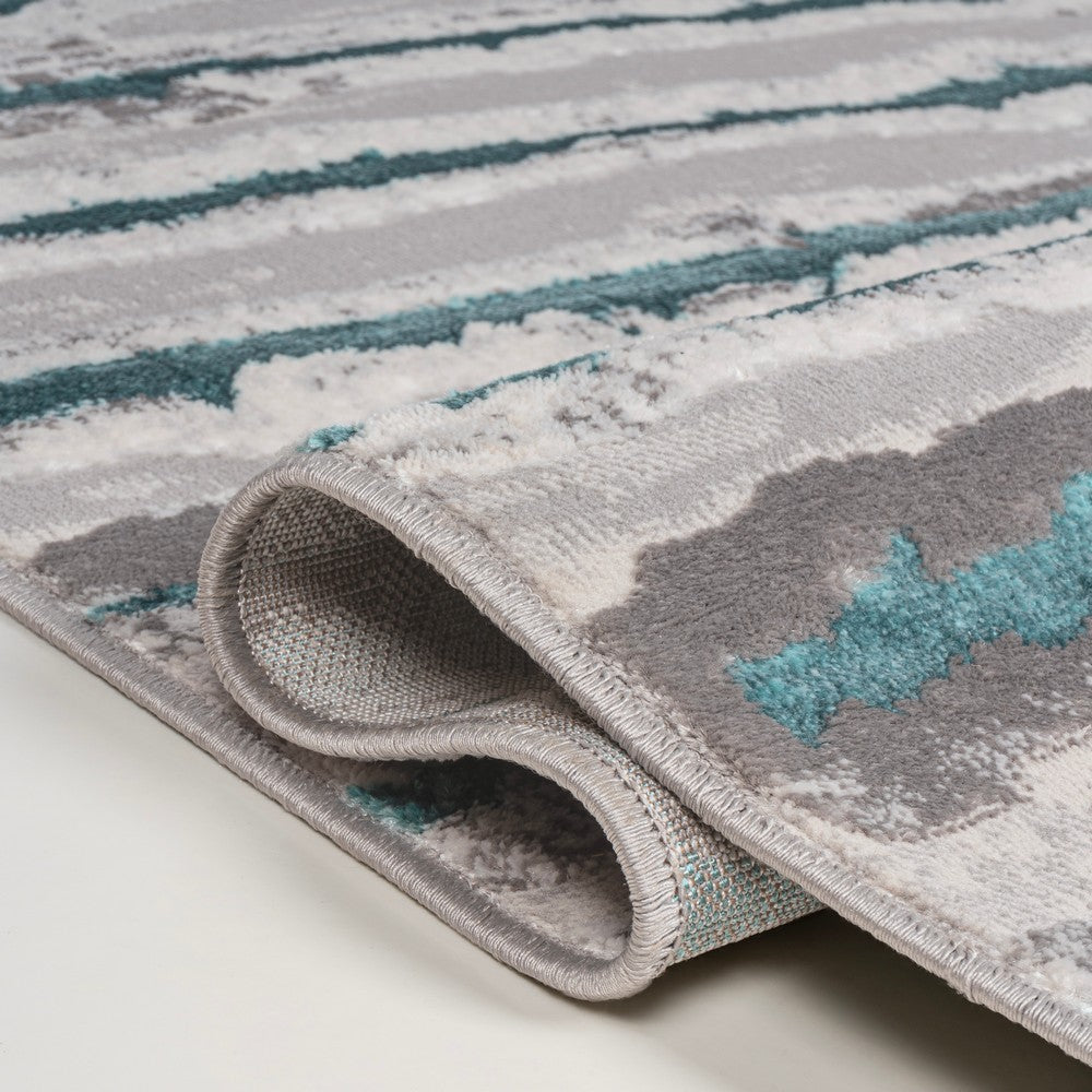 Chogolisa Batten Modern Stripe Area Rug