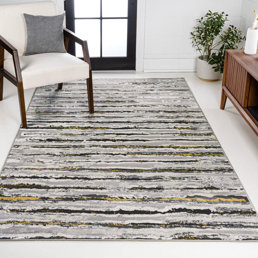 Chogolisa Batten Modern Stripe Area Rug