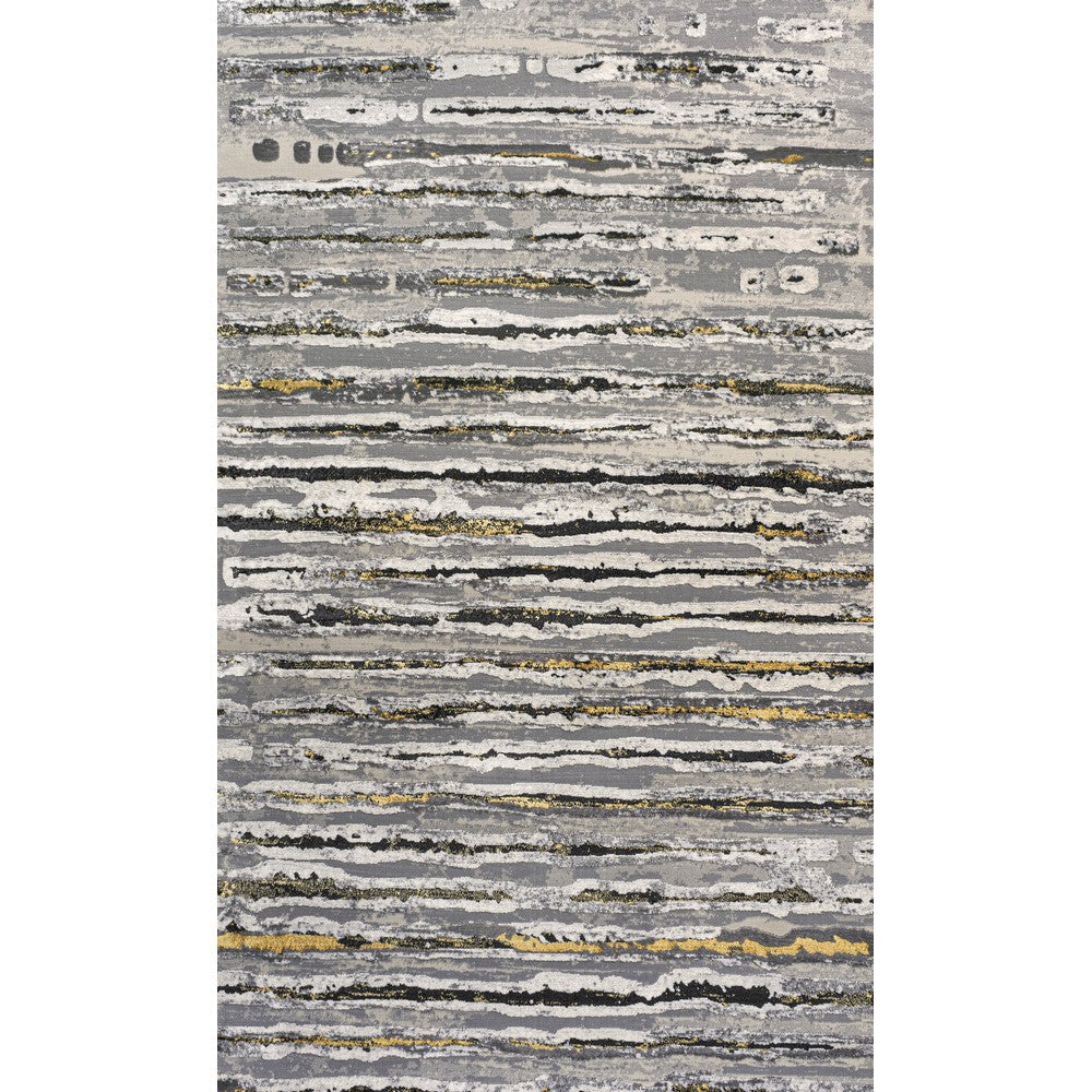 Chogolisa Batten Modern Stripe Area Rug