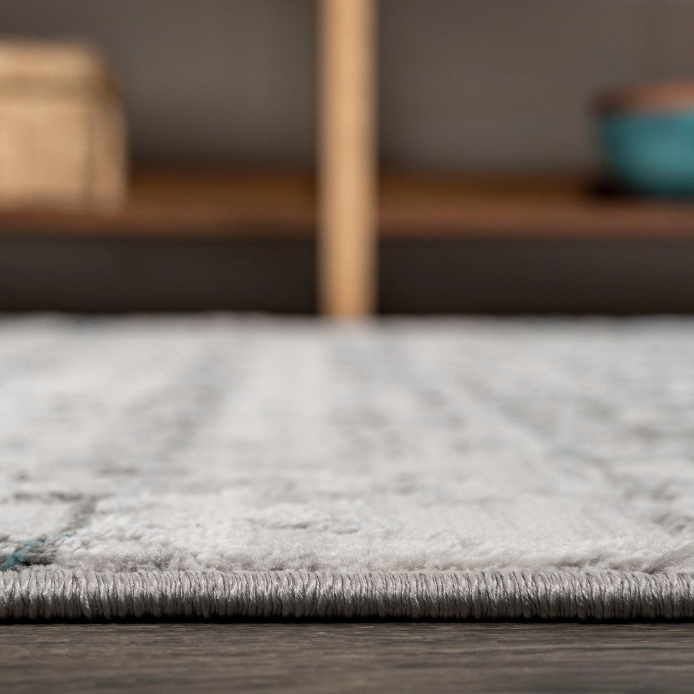 Annamupa Ancient Faded Trellis Area Rug