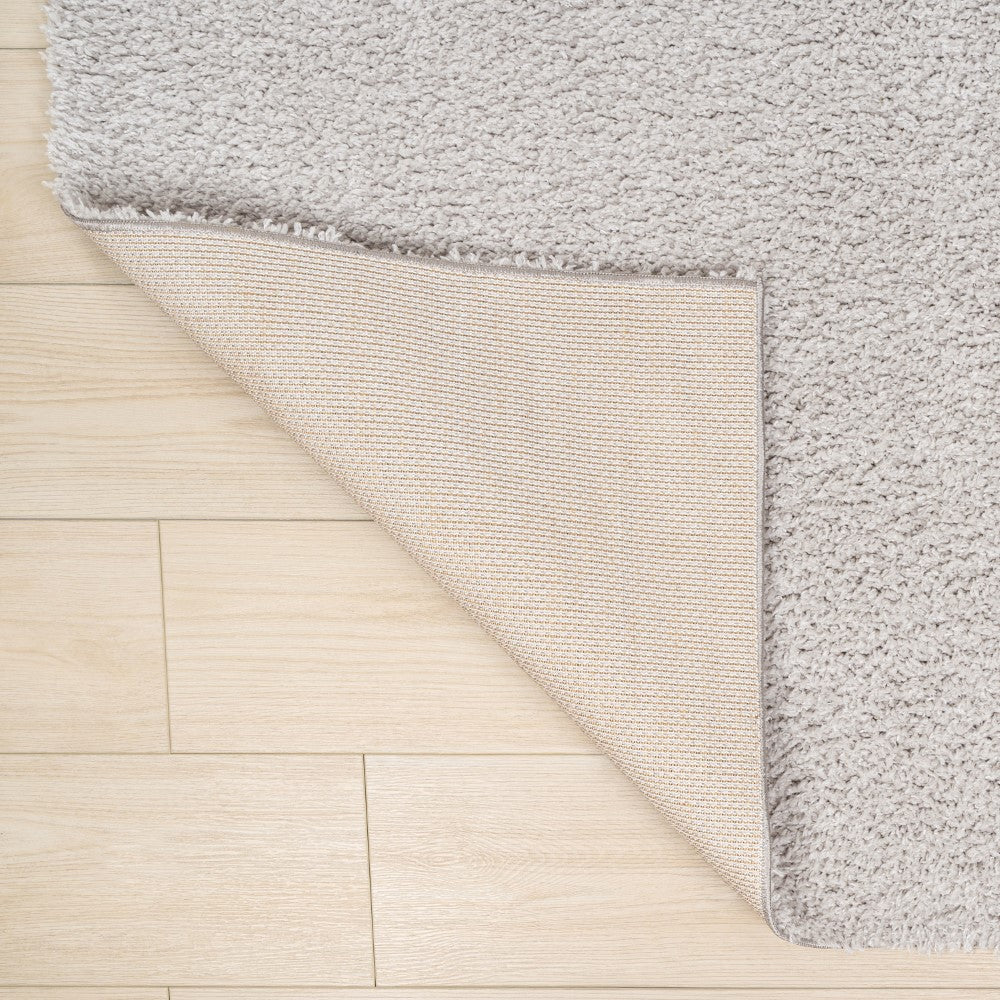 Veloura Modern Luxe Solid High-pile Shag Area Rug