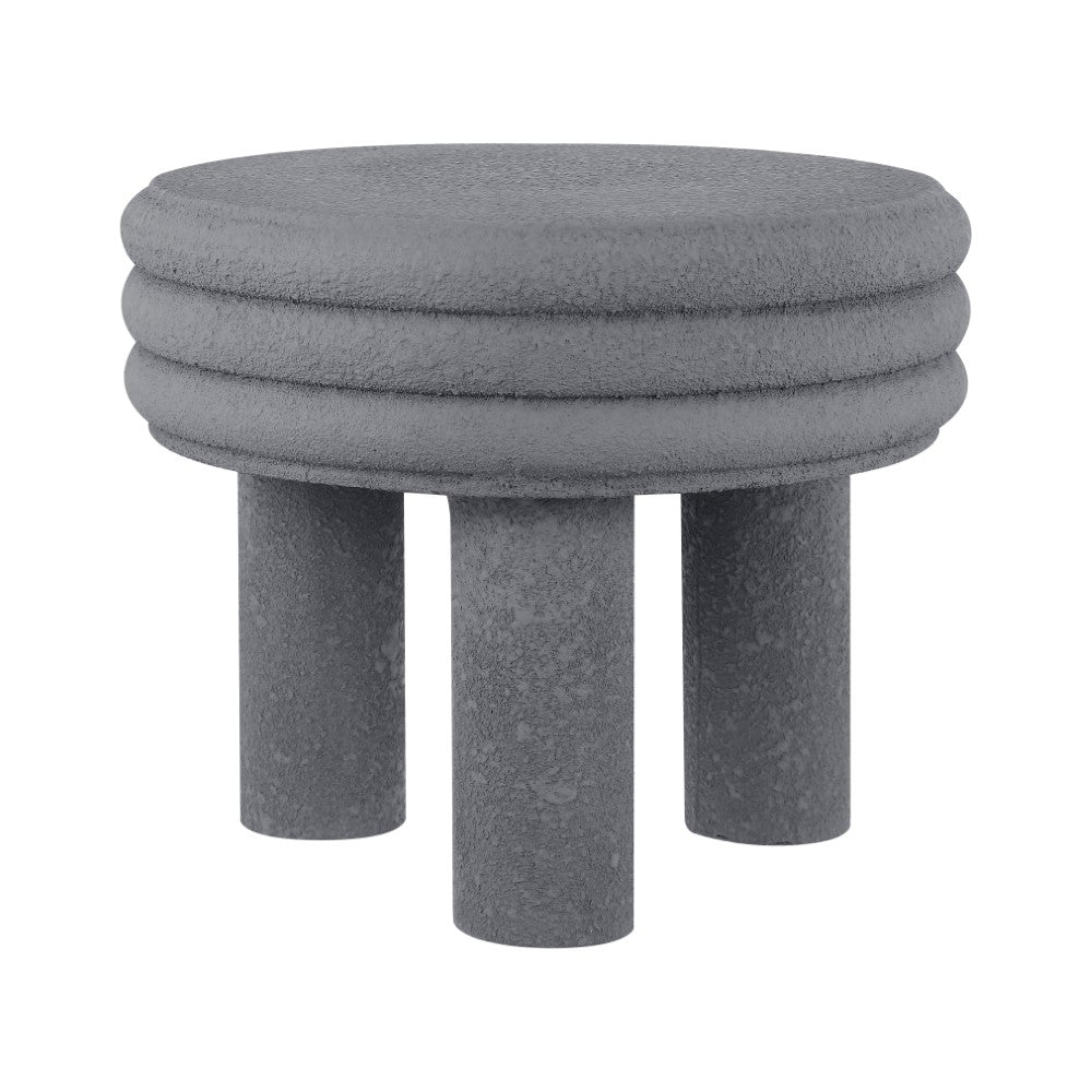 Rashida 13.5" Contemporary Minimalist Curvy Low Accent Table