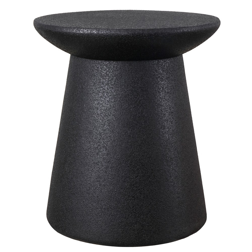 Conrad 18" Minimalist Modern Drum Accent Table Pedestal