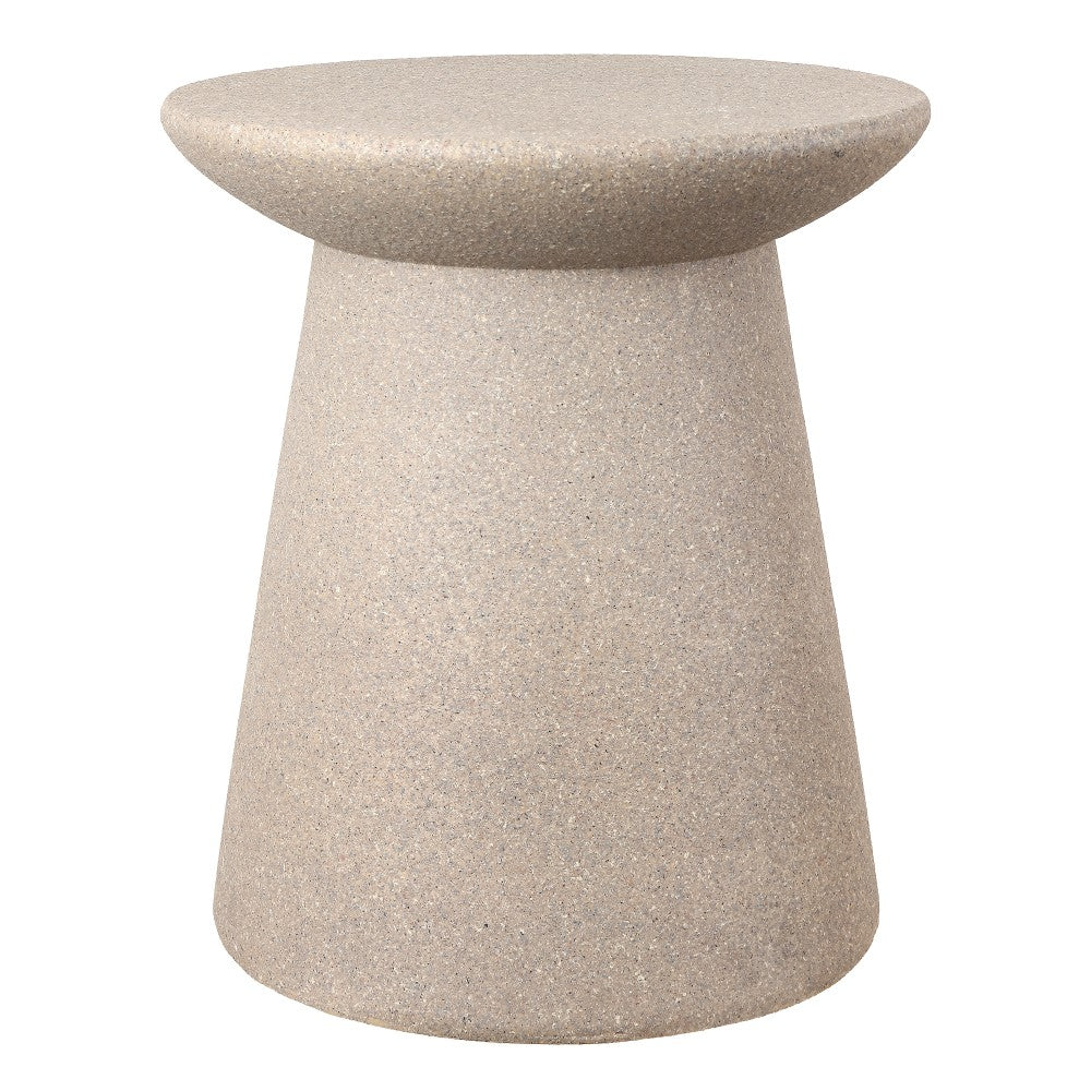 Conrad 18" Minimalist Modern Drum Accent Table Pedestal