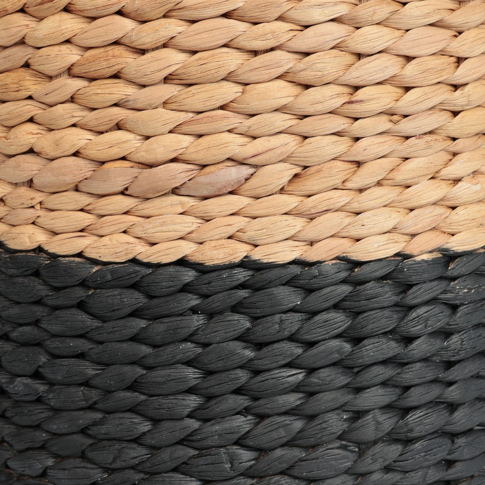 Aimee Modern Minimalist Hand-Woven Hyacinth Stool
