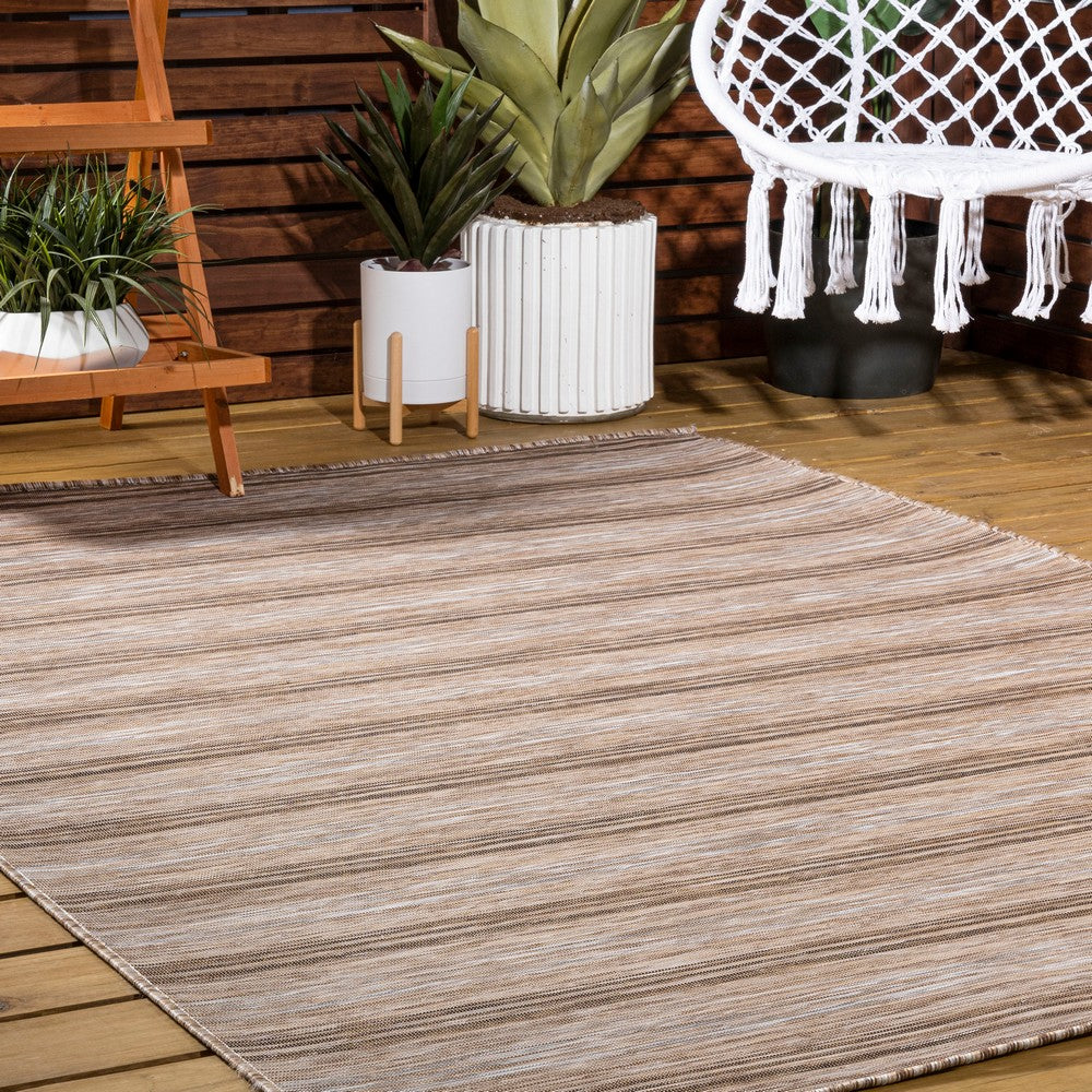 Ernard Bo Modern Farmhouse Wide Indoor/Outdoor Area Rug