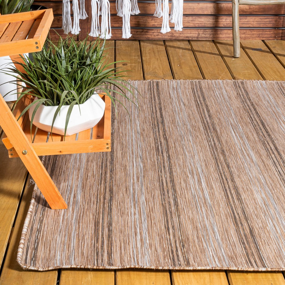 Ernard Bo Modern Farmhouse Wide Indoor/Outdoor Area Rug