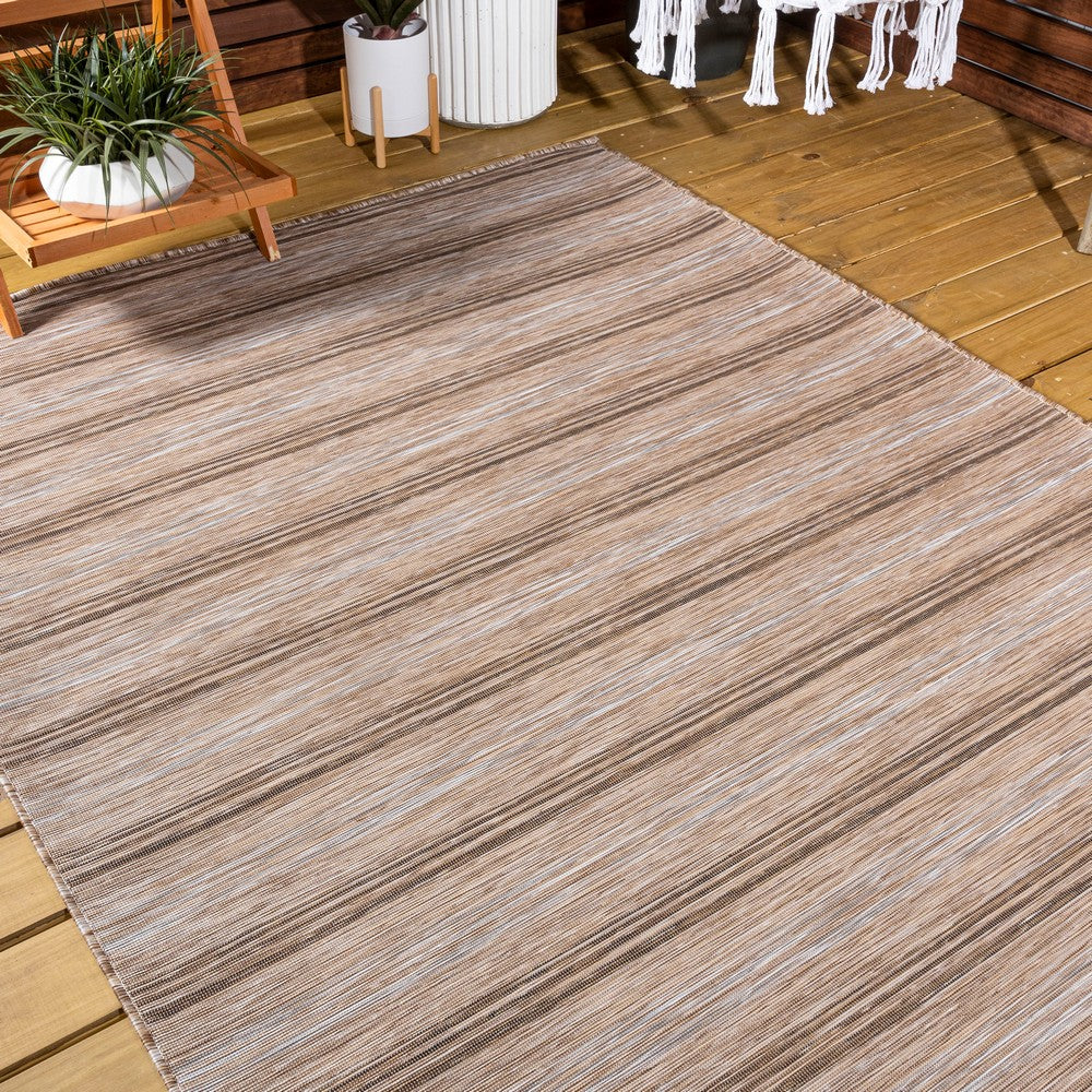 Ernard Bo Modern Farmhouse Wide Indoor/Outdoor Area Rug