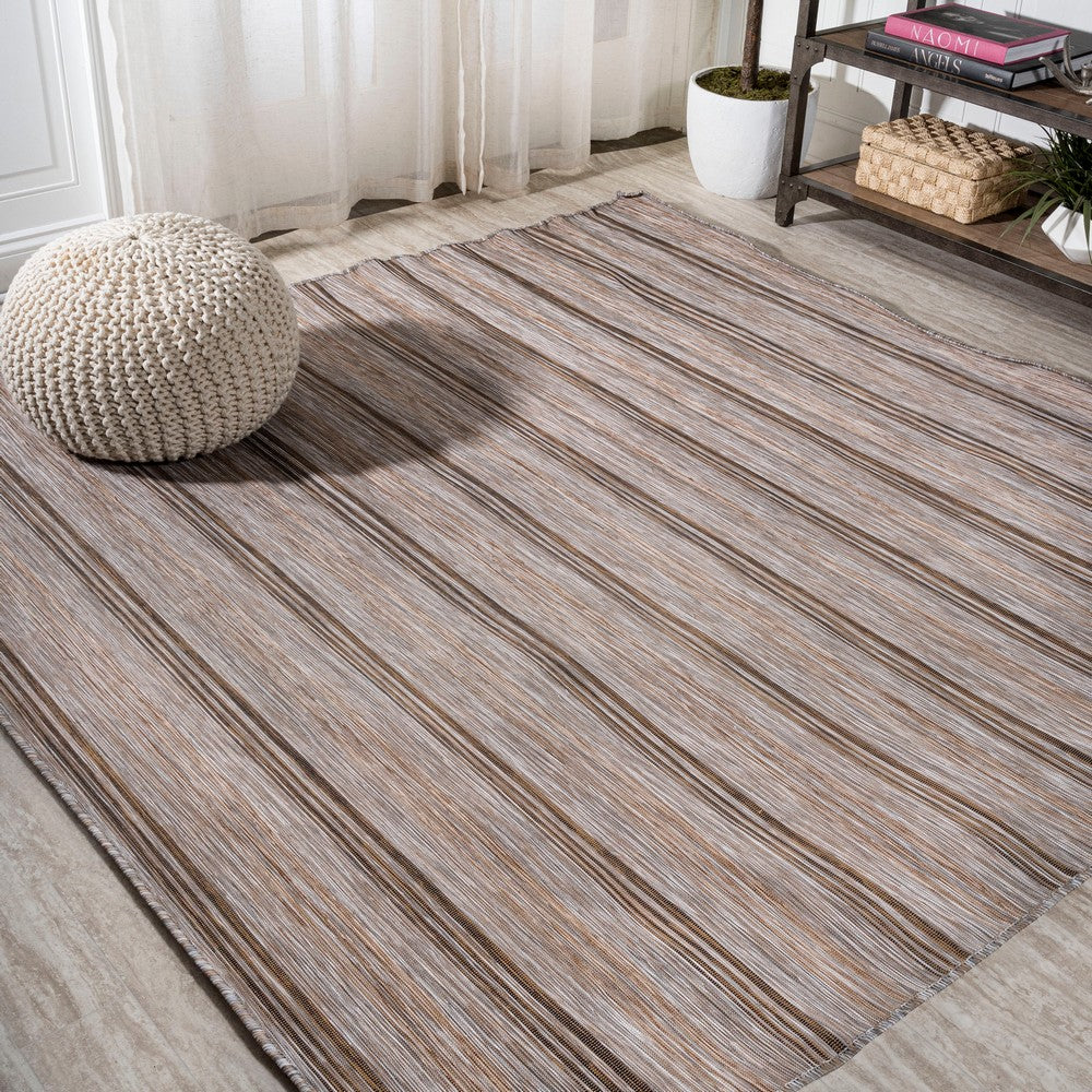 Ernard Bo Modern Farmhouse Wide Indoor/Outdoor Area Rug